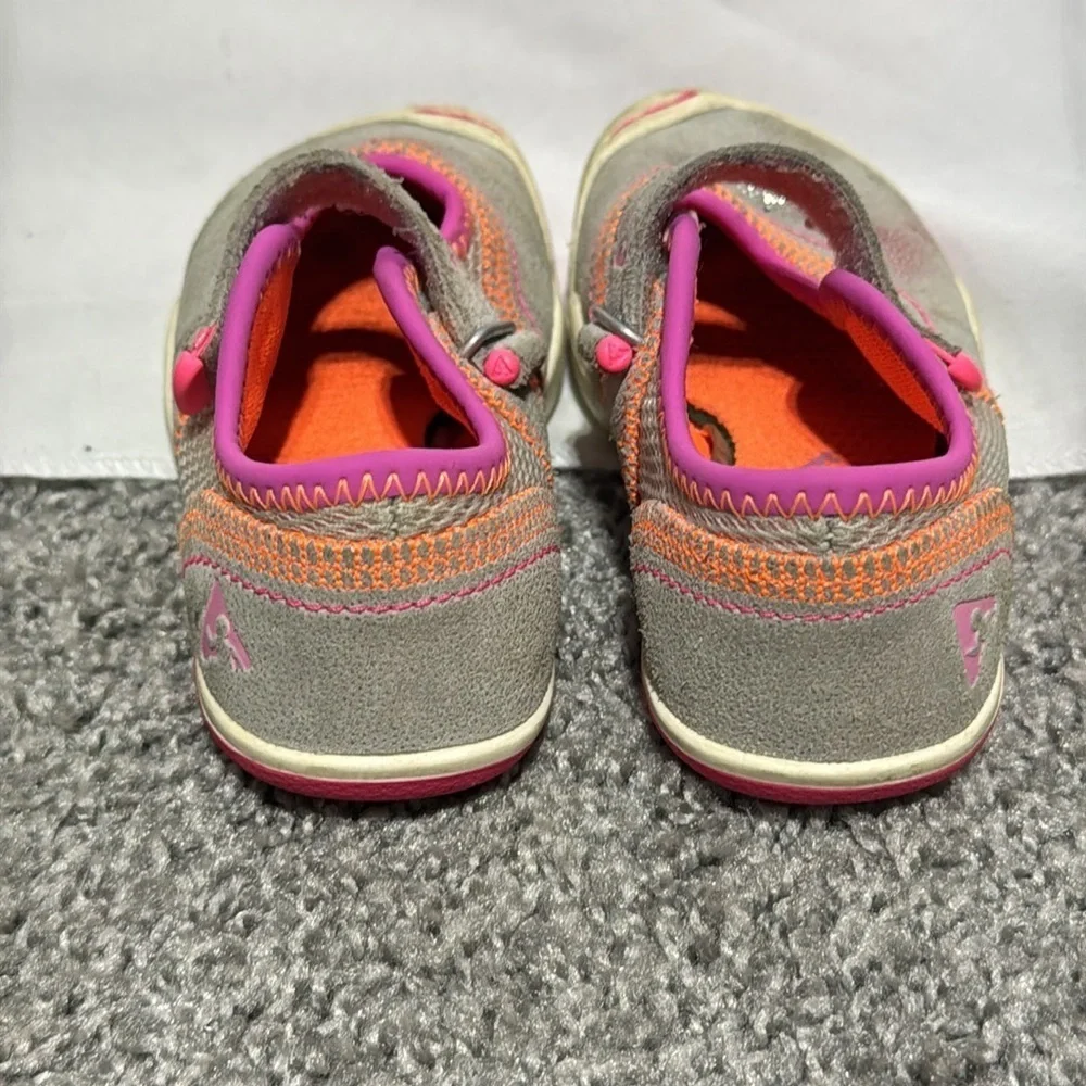 Plae Emme Sporty Jane Silver & Pink Size 7 Toddler
